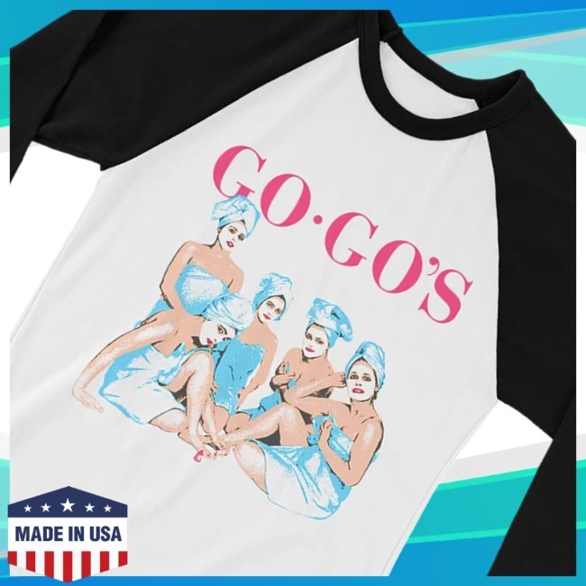 The Go-Go's Merch Store Beauty And The Beat Raglan