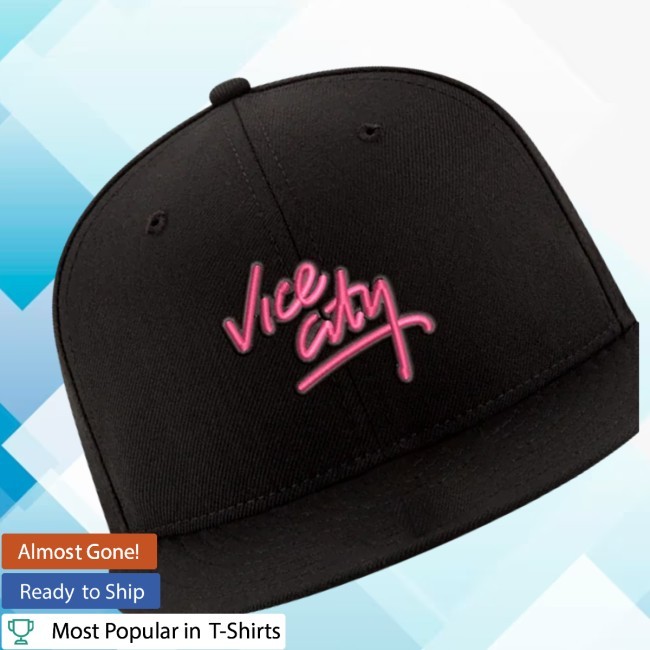 Miami Heat Store Merch Court Culture X New Era Vice City Logo Snapback