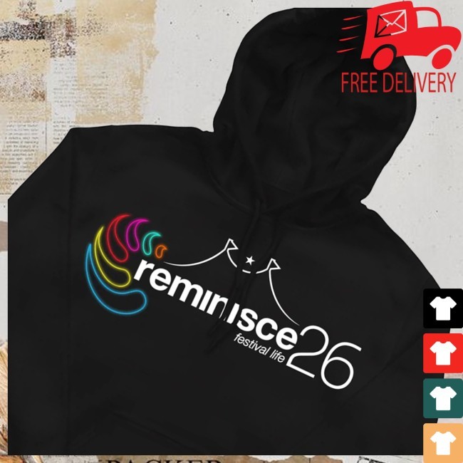 Lee Butler Merch Store Reminisce 26 Hoodie Black