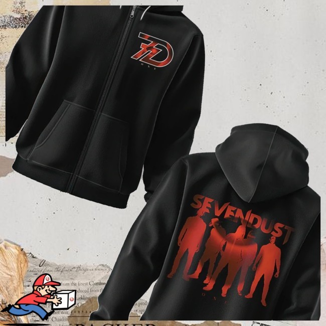 Sevendust Store Merch Store Sevendust The Band Double Sided Hoodie