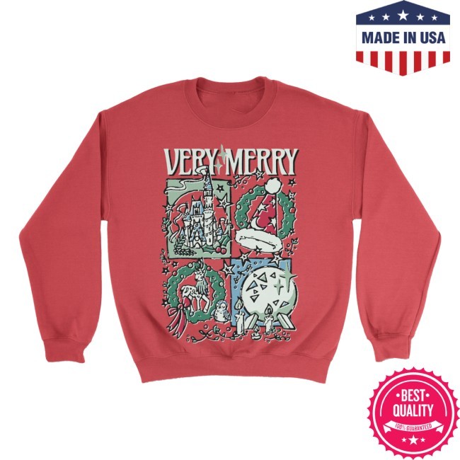 The Lost Bros Store Merch Very Merry 4 Parks Sweatshirt