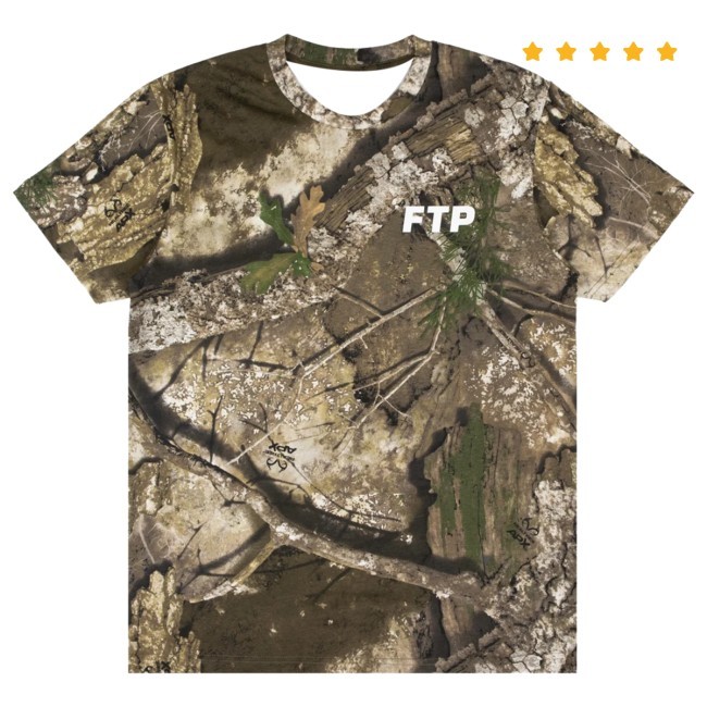 Fuckthepopulation Store Merch Realtree Apx Logo Tee