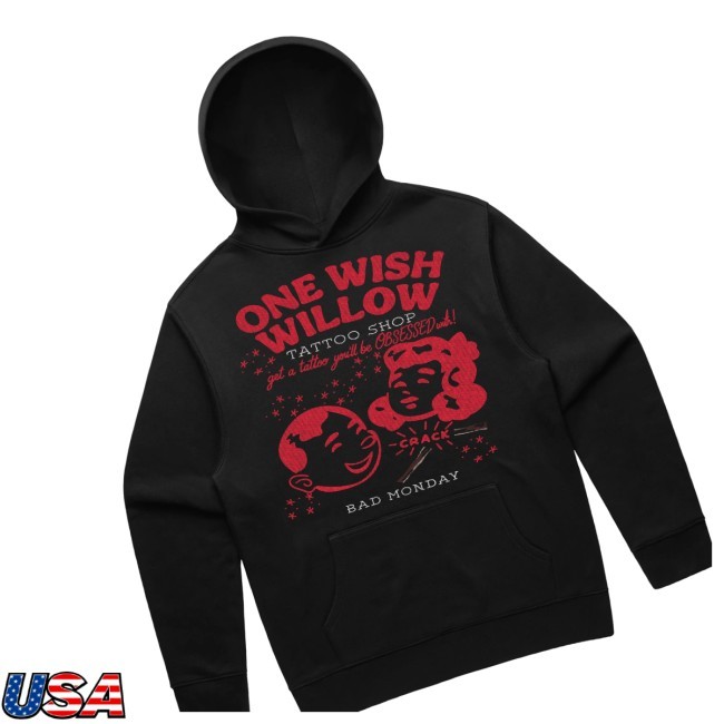 Bad Monday Apparel Store Merch Obsessed Hood Front Print