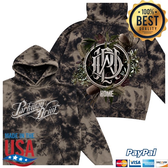 Parkway Drive Rock Store Merch Home Tie Dye Hoodie