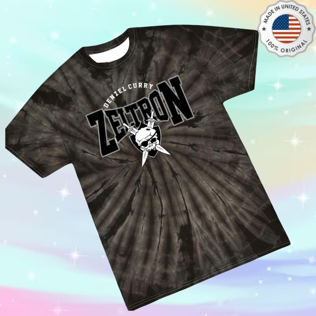 Denzel Curry Store Merch Zeltron Tie Dye Tee